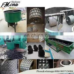 Charcoal Powder Making Machine /charcoal Powder Extruder With Pillow/ball Shape thumbnail-2