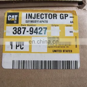 Excavator CAT330D E330D C9 Fuel Injector thumbnail-1