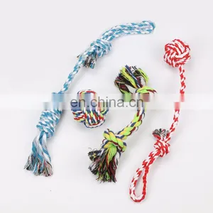 Amazon Hot Selling 4 Pack Rope Pet Dog Toys Set for Puppy thumbnail-1