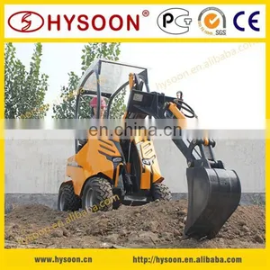 HY200 Micro Articulated Wheel Loader With Digger thumbnail-3
