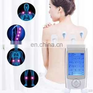Rechargeable TENS Unit With Family Pack, 3rd Gen 16 Modes TENS Machine Muscle Stimulator With 16pcs TENS Unit Electrode thumbnail-6
