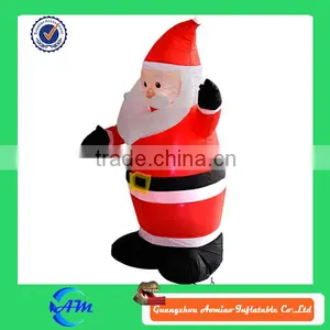 Wholesale Christmas Decorations, Cheap Christmas Ornament Inflatable Santa for Sale thumbnail-1