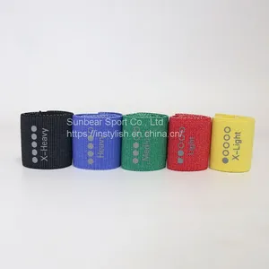 New Arrival 5-Pieces Set Fabric Pull up Bands Resistance Bands Set for Home Gym Fitness thumbnail-2