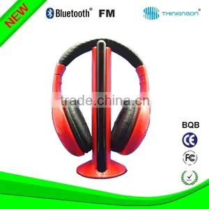 Wireless fm Radio Bluetooth Headset thumbnail-1