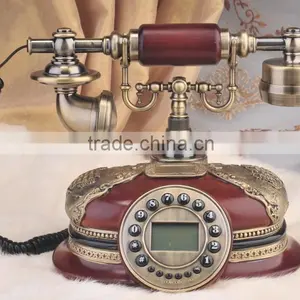 Polyresin Antique Telephone With Vintage Design thumbnail-1