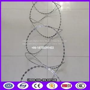 Razor Barbed Wire Price per Roll Kenya Razor Blade Barbed Wire thumbnail-2