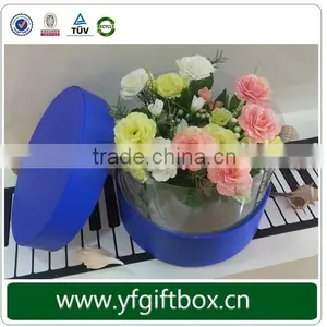 Customized Paper Gift Boxes /Recycled Round Flower Boxes Wholesale in Dongguan thumbnail-4