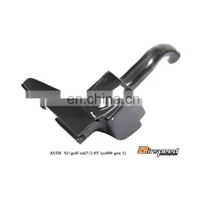 Full-dry Carbon Fiber Process Car Air Intake System Modified Kit for S3 Golf MK7 TT 2.0T EA888 GEN3 thumbnail-2