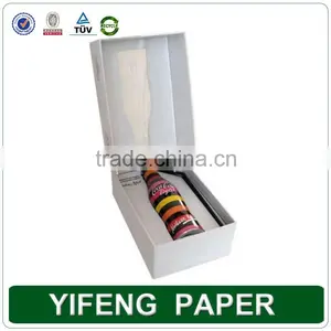 Luxury High Quality Color Printing Stamping Folding Wine Packaging Box thumbnail-6