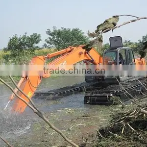 Reliable Manufacturer of GET240P-Amphibious Excavator Supplier in Hefei Anhui thumbnail-1