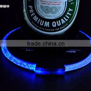 2015Newest Design Popular Battery Operated Illuminated Sticker Coaster thumbnail-5
