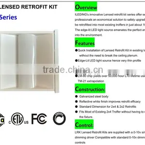 3500LumenNew Design,good Performance LED Troffer 2X4 thumbnail-6