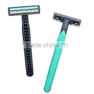 Rubber Handle Twin Blade Razor thumbnail-1