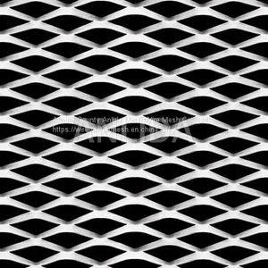 Aluminium Diamond Mesh Aluminum Metal Mesh Decorative Aluminum Mesh Supply thumbnail-3