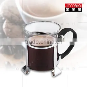 Chrome Plated Coffee Cup Tea Cup Mug thumbnail-2