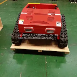 Track Lawn Mower Grass Cutter Machine Remote Control Gasoline Engine Lawn Mower thumbnail-5