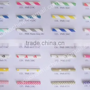 2014 New Style Party Straw, Drinking Paper Straws thumbnail-3