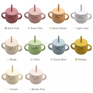 Trainer Cup and Snack Catcher Mushie Snack Snack Cup Holder thumbnail-5