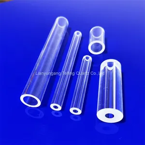 Thick Wall Quartz Glass Tube Clear Quartz Tube thumbnail-1