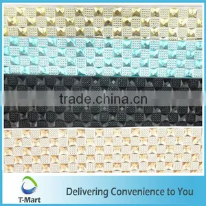 T-shirt Decoration Rhinestone Adhesive Sheet for Shoe Decoration Ceiling Decorative Mesh Crystal Sheet thumbnail-2