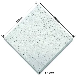 Mineral Fibre Board Ceiling For Suspension System thumbnail-1