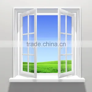 Aluminium Double Glazed Windows With Grill Design thumbnail-1
