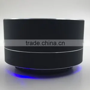 Fashionable Design Aluminum Alloy A10 Bluetooth Portable Speaker With Led Light thumbnail-5