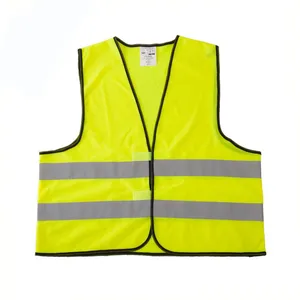100% Polyester hi Visibility ENISO 20471 Reflective Vest thumbnail-1