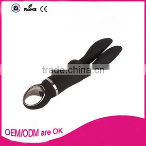 Pocket Mini Cute Black Rabbit Have Double Motor Vibration on the Rabbit Ears Sex Vibrator Penis Massager Sex Toys thumbnail-1