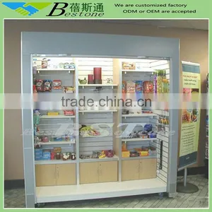Wholesale Fashion Retail Concession Stand With Slatwall for Gift Shop thumbnail-1