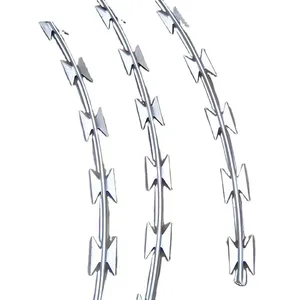 Galvanized Steel Razor Mesh Razor Wire for Garden Wall Farm thumbnail-3