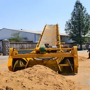Automatic Feeding Machine for Open-air Sand Yard, Wireless Remote-controlled Reclaimer, Crawler-mounted Slag Scraper thumbnail-4