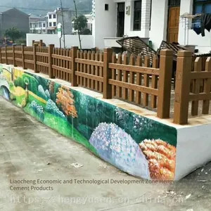 Protective Board Fence, Precast Cement Slope Protection Board, Safety Isolation, Farmland Cement Board Wall thumbnail-2