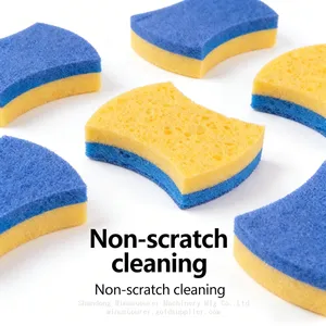 Soft Touch Cellulose Dish Sponge Factory Kitchen Clean Sponge Pad thumbnail-3