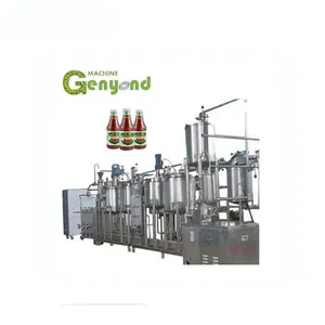 Big Capacity Hot Selling Tomato Sauce Production Line Tomato Sauce Processing Machinery thumbnail-1