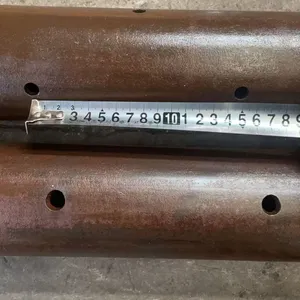Advancing Steel Pipe 89*1 Tapered With Holes Tunnel Pipe Shed Support for Urban Tunnel thumbnail-2
