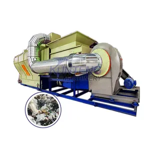 High Quality Light Domestic Waste Paper Waste Clothing Waste Air Screening Machine Undertake EPC Projects thumbnail-1