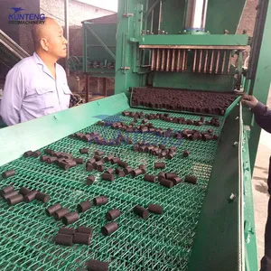Briquettes Production Machine Sawdust Rice Husk Biomass Charcoal Making Machine Production Line EPC thumbnail-5