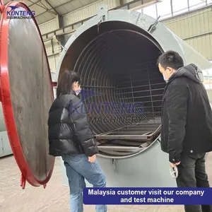 Oak Wood Fir Wood Carbon Powder Making Machine Nut Shell Biomass Carbonization Furnace thumbnail-3