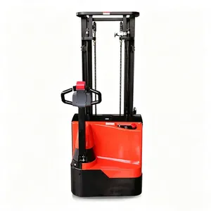High Load 2 Ton Pedestrian Pallet Lift Forklift Electric Stacker thumbnail-3