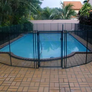 DIY-Friendly PVC Coated Woven Mesh – Textilene Wholesale for Swimming Pool Fence, User-Friendly Design for Homeowners and Contractors thumbnail-3