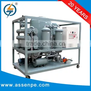 China Supplier High Capacity Vacuum Degassing Ultra High Voltage Oil Cleaning Equipment thumbnail-1