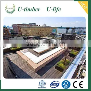 Up-to-date Styling WPC Composite Solid Wood Decking Flooring thumbnail-3