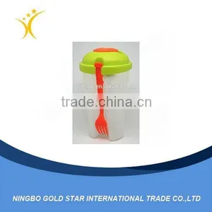 OEM Fruit Cup With Small Fork and Small Dip thumbnail-1