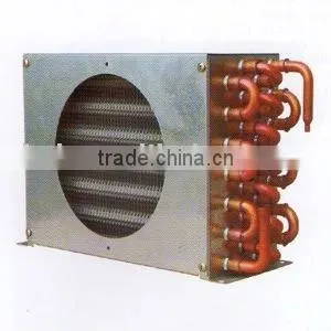 Refrigeration Copper Tube Condenser and Aluminum Tube Condenser thumbnail-1