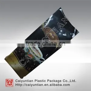 Aluminum Tin Tie Tea Bags With Window/valve Custom Stand up Pouch Quad-sealing Stand up Bag thumbnail-4