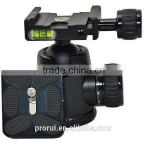 1/4" Screw Photography Camera Tripod Ball Head 360 Degree Fluid Rotation Ballhead For DSLR Camera thumbnail-3