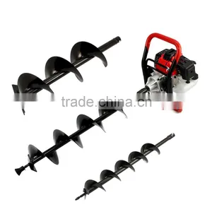 Earth Auger Post Hole Borer 3 x Drill for Fence With Extension Pole 52cc Petrol thumbnail-3