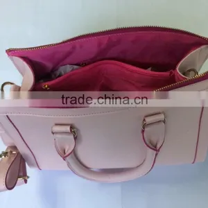 Pink Fashion Tote Handbag thumbnail-2