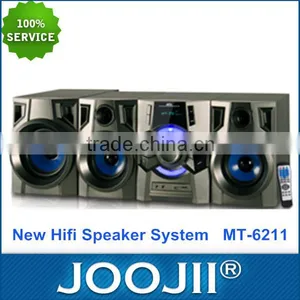 Fashionable Micro Hifi Audio System With Karaoke and Remote Control thumbnail-1